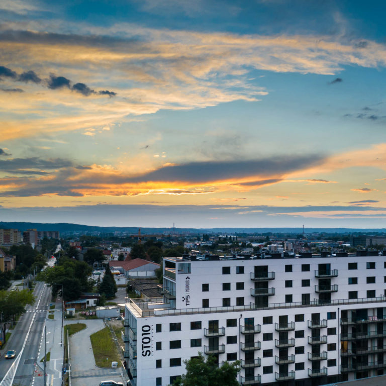 Widok z drona | Osiedle STO10 Chylońska w Gdyni