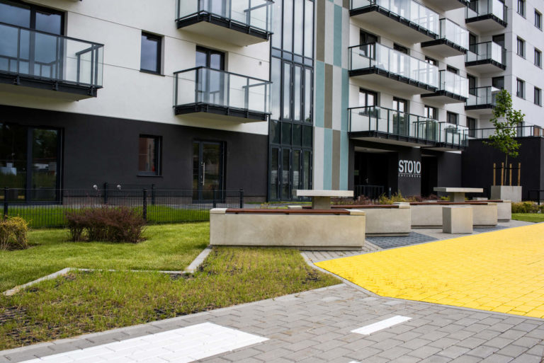 Zewnętrzne części wspólne | Osiedle STO10 Chylońska w Gdyni